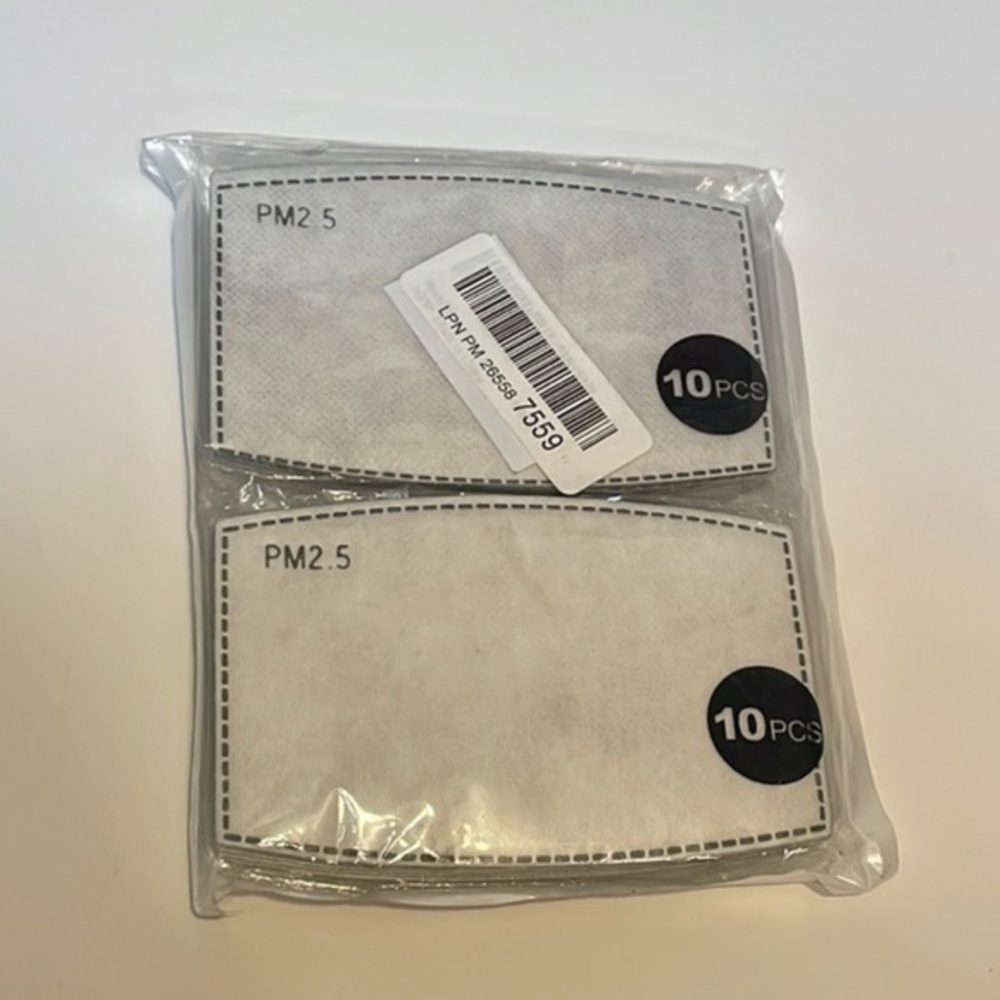 Face mask filter refills 20pcs
